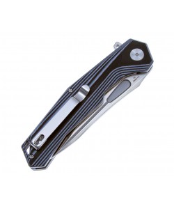 Нож складной Artisan Cutlery Zumwalt 10 см, сталь D2, рукоять G10 Black/White