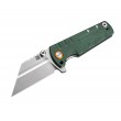 Нож складной Artisan Cutlery Proponent 9,8 см, сталь D2, рукоять G10 Green - фото № 1