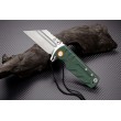 Нож складной Artisan Cutlery Proponent 9,8 см, сталь D2, рукоять G10 Green - фото № 3