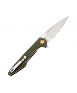 Нож складной Artisan Cutlery Archaeo 9,8 см, сталь D2, рукоять G10 Green
