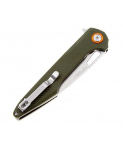 Нож складной Artisan Cutlery Archaeo 9,8 см, сталь D2, рукоять G10 Green