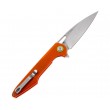 Нож складной Artisan Cutlery Archaeo 9,8 см, сталь D2, рукоять G10 Orange - фото № 2