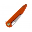 Нож складной Artisan Cutlery Archaeo 9,8 см, сталь D2, рукоять G10 Orange - фото № 3