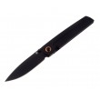 Нож складной Artisan Cutlery Sirius 9 см, сталь AR-RPM9, PVD, рукоять G10 Black - фото № 1