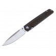 Нож складной Artisan Cutlery Sirius 9 см, сталь AR-RPM9, рукоять Carbon - фото № 1