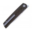 Нож складной Artisan Cutlery Sirius 9 см, сталь AR-RPM9, рукоять Carbon - фото № 4