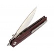 Нож складной Artisan Cutlery Sirius 9 см, сталь S35VN, рукоять Micarta Burgundy - фото № 4