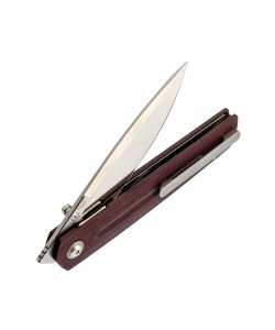 Нож складной Artisan Cutlery Sirius 9 см, сталь S35VN, рукоять Micarta Burgundy