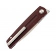 Нож складной Artisan Cutlery Sirius 9 см, сталь S35VN, рукоять Micarta Burgundy - фото № 7