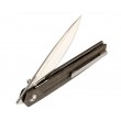 Нож складной Artisan Cutlery Sirius 9 см, сталь S35VN, рукоять Micarta Green - фото № 4