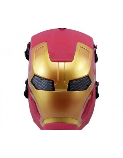 Маска защитная Iron Man AS-MS0106 (Gold/Red)