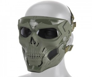 Маска защитная Tactical Skull Messenger (Olive)