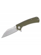 Нож складной CJRB Cutlery Talla 9 см, сталь D2, рукоять G10 Green