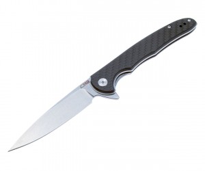 Нож складной CJRB Cutlery Briar 9,5 см, сталь D2, рукоять Carbon