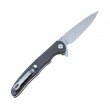 Нож складной CJRB Cutlery Briar 9,5 см, сталь D2, рукоять Carbon - фото № 2