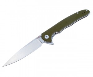 Нож складной CJRB Cutlery Briar 9,5 см, сталь D2, рукоять G10 Green