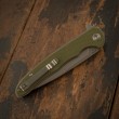 Нож складной CJRB Cutlery Briar 9,5 см, сталь D2, рукоять G10 Green - фото № 7
