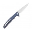 Нож складной CJRB Cutlery Briar 9,5 см, сталь D2, рукоять G10 Grey - фото № 4