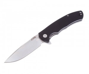 Нож складной CJRB Cutlery Taiga 9,1 см, сталь D2, рукоять G10 Black