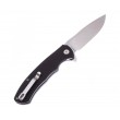Нож складной CJRB Cutlery Taiga 9,1 см, сталь D2, рукоять G10 Black - фото № 2