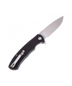 Нож складной CJRB Cutlery Taiga 9,1 см, сталь D2, рукоять G10 Black