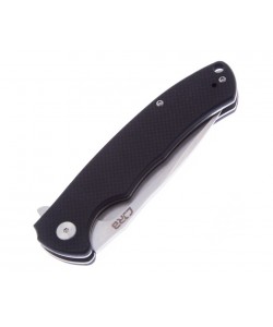 Нож складной CJRB Cutlery Taiga 9,1 см, сталь D2, рукоять G10 Black