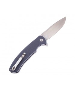 Нож складной CJRB Cutlery Taiga 9,1 см, сталь D2, рукоять G10 Grey