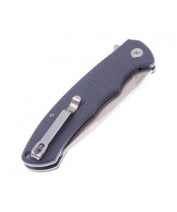 Нож складной CJRB Cutlery Taiga 9,1 см, сталь D2, рукоять G10 Grey