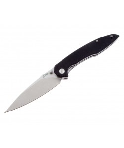 Нож складной CJRB Cutlery Centros 9,3 см, сталь D2, рукоять G10 Black