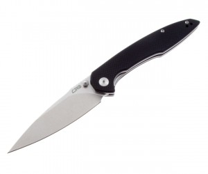 Нож складной CJRB Cutlery Centros 9,3 см, сталь D2, рукоять G10 Black