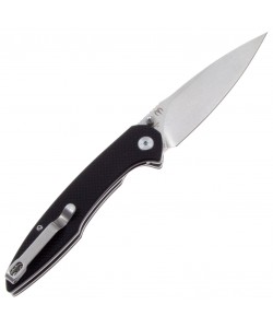 Нож складной CJRB Cutlery Centros 9,3 см, сталь D2, рукоять G10 Black