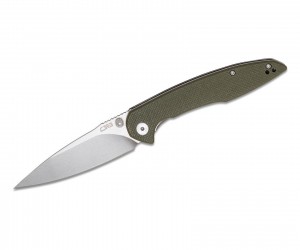Нож складной CJRB Cutlery Centros 9,3 см, сталь D2, рукоять G10 Green
