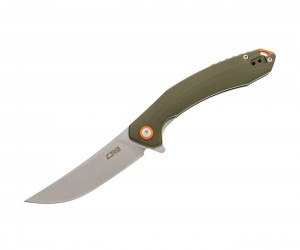 Нож складной CJRB Cutlery Gobi 8,9 см, сталь AR-RPM9, рукоять G10 Green