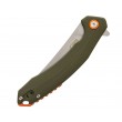 Нож складной CJRB Cutlery Gobi 8,9 см, сталь AR-RPM9, рукоять G10 Green - фото № 8
