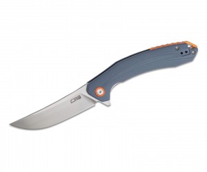 Нож складной CJRB Cutlery Gobi 8,9 см, сталь AR-RPM9, рукоять G10 Grey
