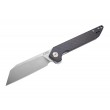 Нож складной CJRB Cutlery Rampart 8,9 см, сталь D2, рукоять Carbon - фото № 1