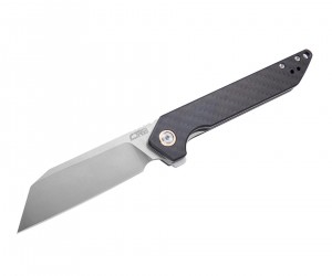 Нож складной CJRB Cutlery Rampart 8,9 см, сталь D2, рукоять Carbon