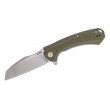 Нож складной CJRB Cutlery Barranca 9,5 см, сталь D2, рукоять G10 Green - фото № 1