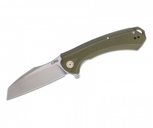 Нож складной CJRB Cutlery Barranca 9,5 см, сталь D2, рукоять G10 Green