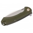 Нож складной CJRB Cutlery Barranca 9,5 см, сталь D2, рукоять G10 Green - фото № 2