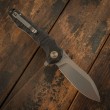 Нож складной CJRB Cutlery Mangrove 9 см, сталь D2, рукоять G10 Black - фото № 6