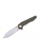 Нож складной CJRB Cutlery Mangrove 9 см, сталь D2, рукоять G10 Green