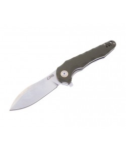 Нож складной CJRB Cutlery Mangrove 9 см, сталь D2, рукоять G10 Green