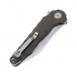Нож складной CJRB Cutlery Mangrove 9 см, сталь D2, рукоять G10 Green - фото № 4