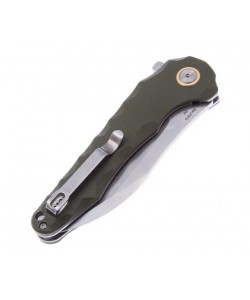 Нож складной CJRB Cutlery Mangrove 9 см, сталь D2, рукоять G10 Green