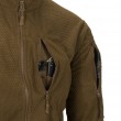 Флисовая кофта Helikon-Tex ALPHA Tactical - Grid Fleece (Olive Green) - фото № 8