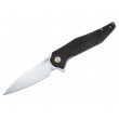 Нож складной CJRB Cutlery Agave 9,5 см, сталь D2, рукоять G10 Black - фото № 1