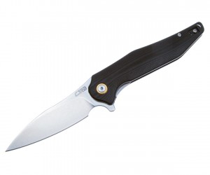 Нож складной CJRB Cutlery Agave 9,5 см, сталь D2, рукоять G10 Black
