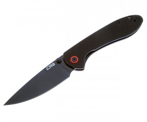 Нож складной CJRB Cutlery Feldspar 9 см, сталь AR-RPM9, рукоять G10 Black