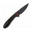Нож складной CJRB Cutlery Feldspar 9 см, сталь AR-RPM9, рукоять G10 Black - фото № 3